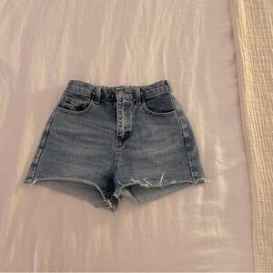 Fashion Nova Blue Denim Shorts